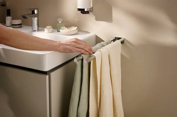 hansgrohe AddStoris S dobbelt Håndklædeholder i krom